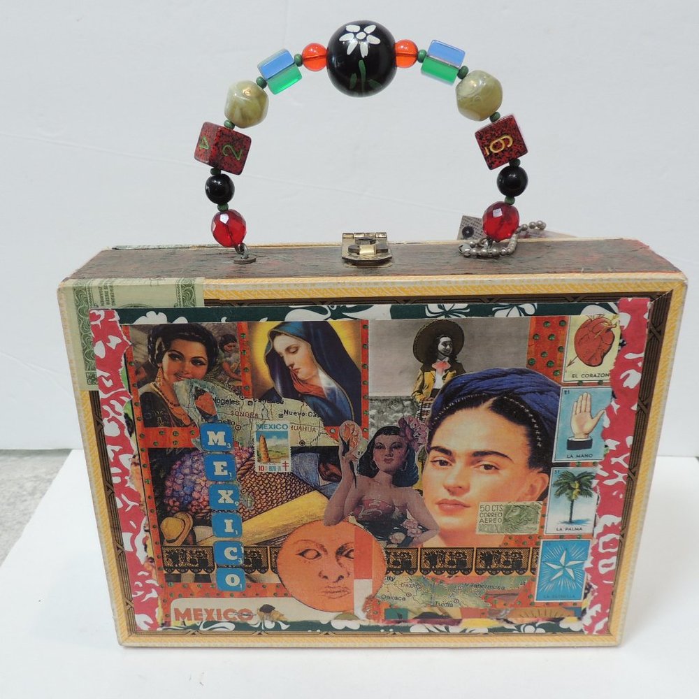 Artistic Collage Handbag